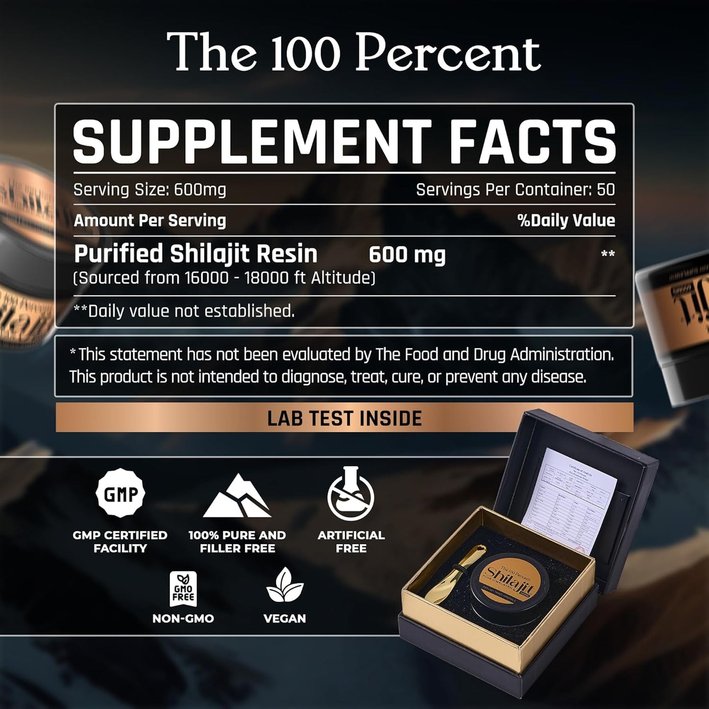 Pure Himalayan Shilajit Resin